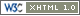 XHTML validation icon